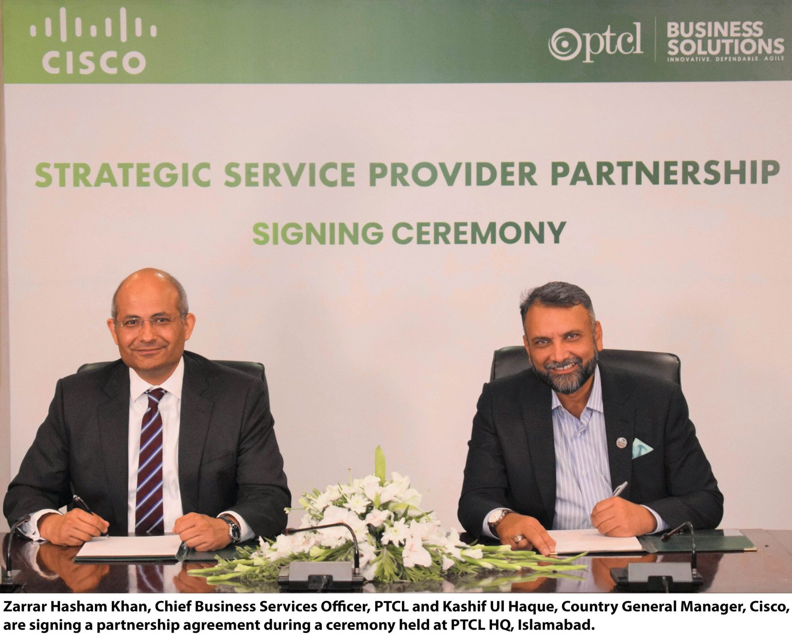 PTCL, Cisco sign service provider agreement to modernise IT infrastructure